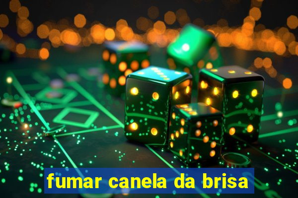 fumar canela da brisa