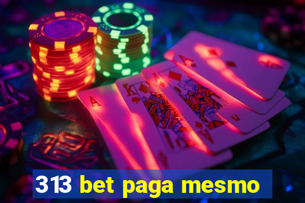 313 bet paga mesmo