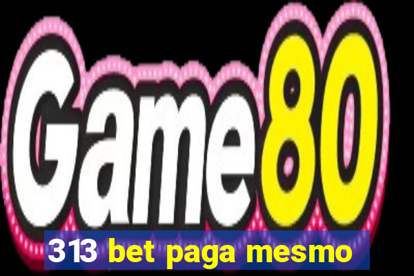 313 bet paga mesmo