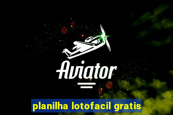 planilha lotofacil gratis