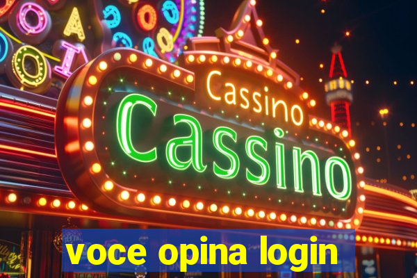 voce opina login