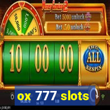 ox 777 slots