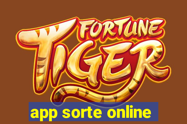 app sorte online