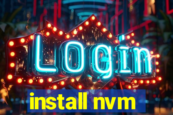 install nvm