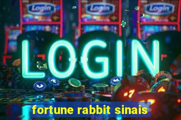 fortune rabbit sinais