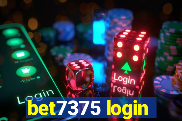 bet7375 login