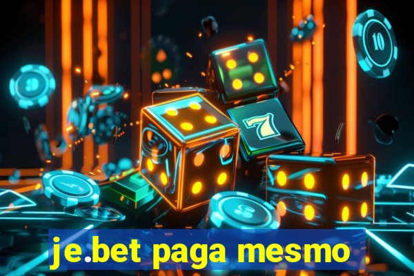 je.bet paga mesmo