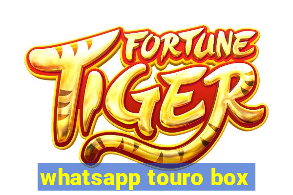 whatsapp touro box