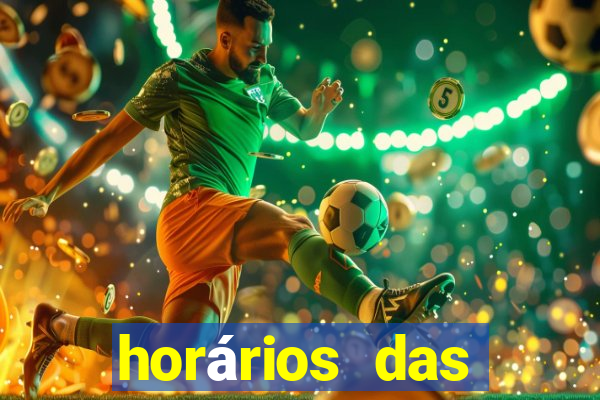 horários das plataformas de jogos