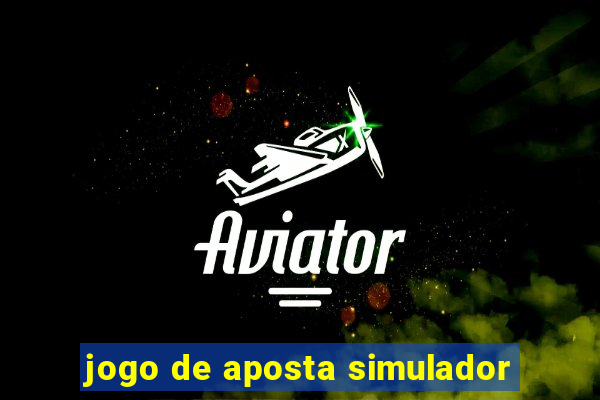 jogo de aposta simulador