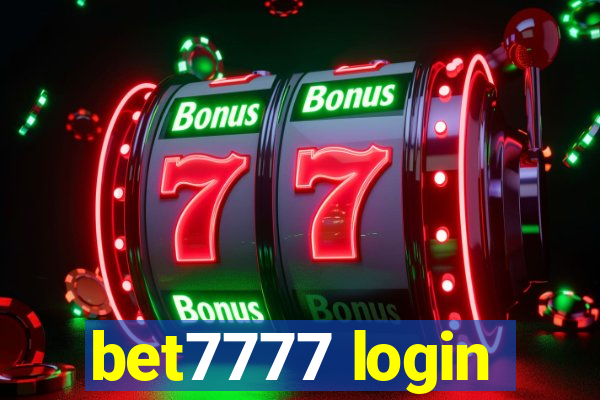 bet7777 login