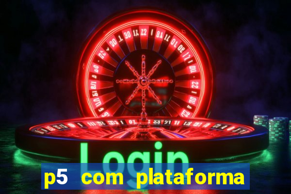 p5 com plataforma de jogos