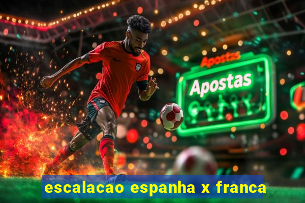 escalacao espanha x franca
