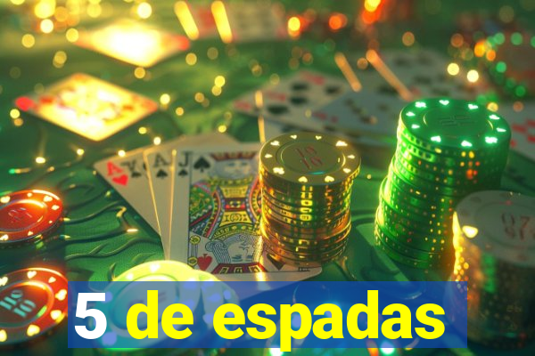 5 de espadas