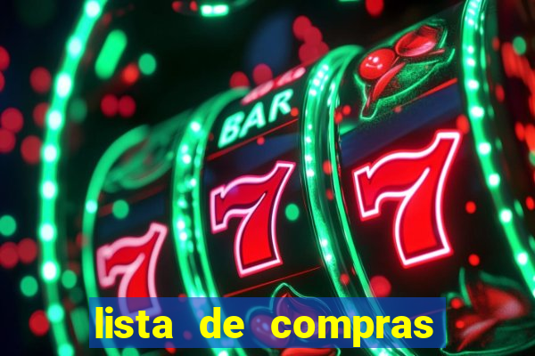 lista de compras supermercado completa para imprimir lista de compras supermercado para