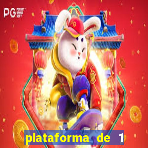 plataforma de 1 real fortune tiger