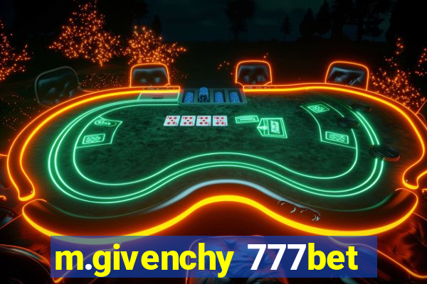 m.givenchy 777bet