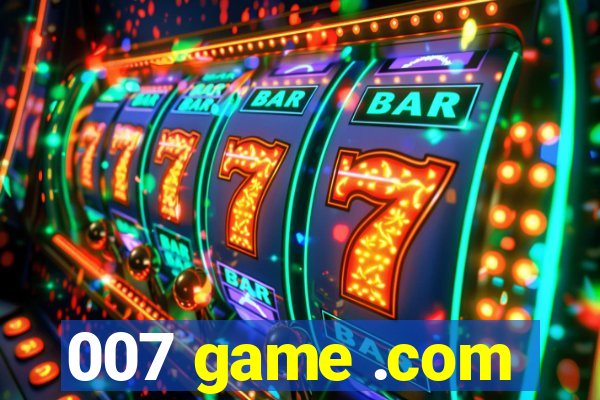 007 game .com