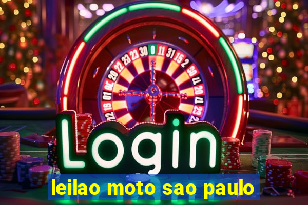 leilao moto sao paulo