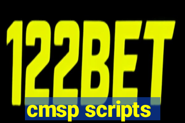 cmsp scripts
