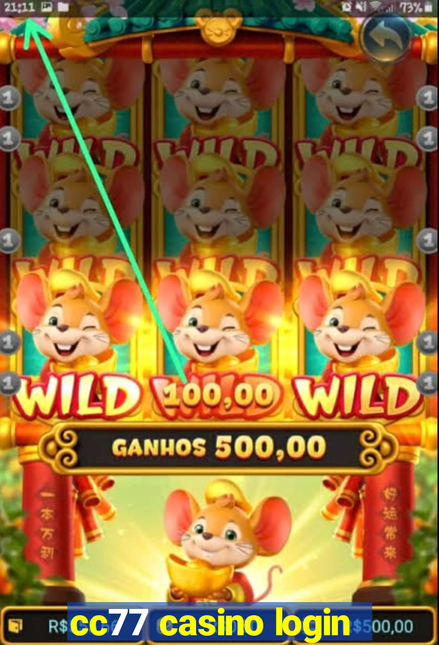 cc77 casino login
