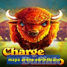 mapa arena corinthians