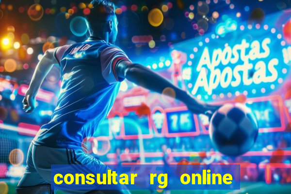 consultar rg online são paulo, sp