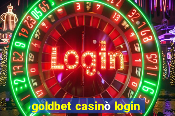 goldbet casinò login